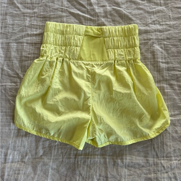 Free People Movement The Way Home Shorts Yellow - Picture 2 of 6